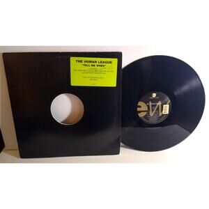 The Human League Tell Me When 12" Vinyl Record Dance Synth-Pop New Wave 1995